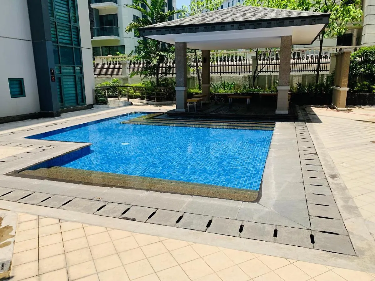 Apartment One Palm Tree Villas Condominium - Studio Room With Balcony - Across Terminal 3 Manila Philippines